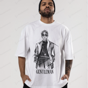 GENTLEMAN | Premium Sketch Art Printed Tee