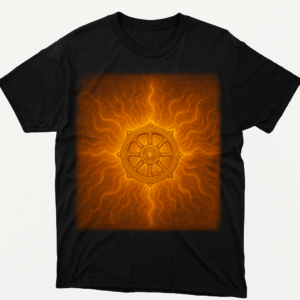 Wheel of Dharma – Radiant Path T-Shirt